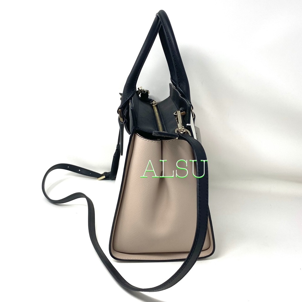 Kate ♠️Spade Medium Satchel Cameron Le White Beige - Picture 4 of 11